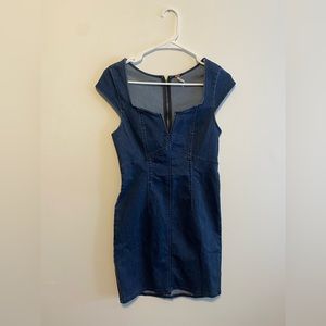 Free People Size small denim dress